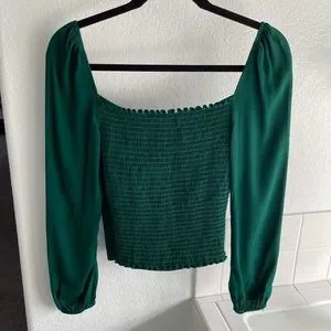トップス Reformation / Emerald Linen Top / Size 8 Reformation | Tops | Reformation Reign Top Sz 8 Green Nwt